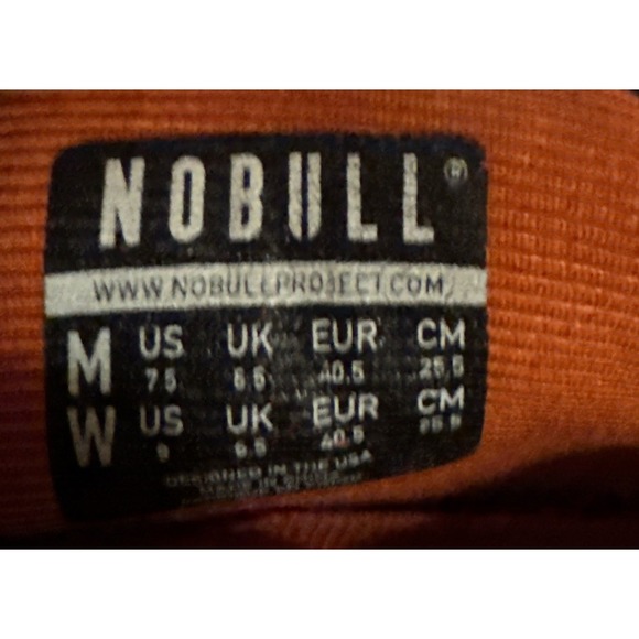 Womens NO BULL Cross Fit‎ Trainers Shoes Sz 9 Red Orange - Picture 14 of 14